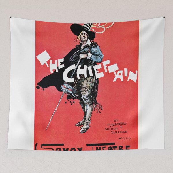 Item preview, The Chieftain Vintage Savoy theatre ad, Dudley Hardy designed and sold by aapshop.
