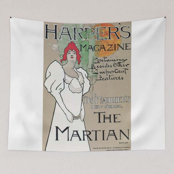 Aperçu de l'œuvre Le Martien de Du Maurier Harper's magazine créée et vendue par aapshop.