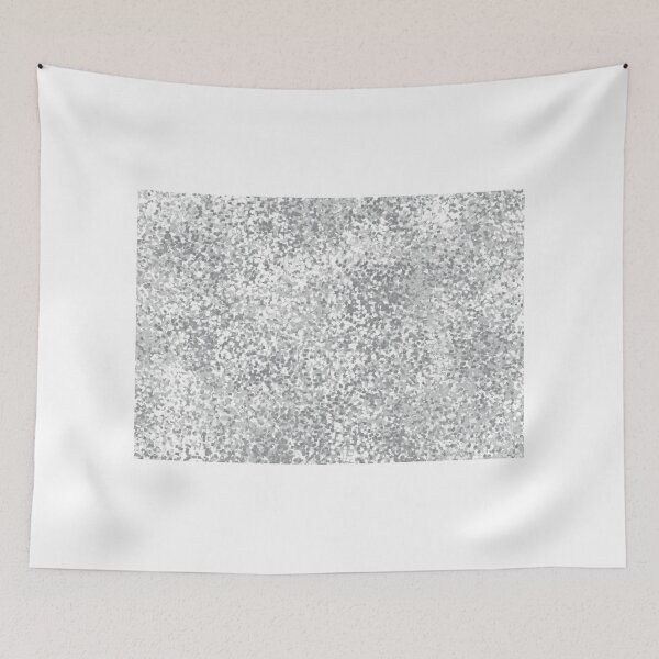 Item preview, Stylish Modern Silver Grey Faux Glitter Pattern designed and sold by Artification.