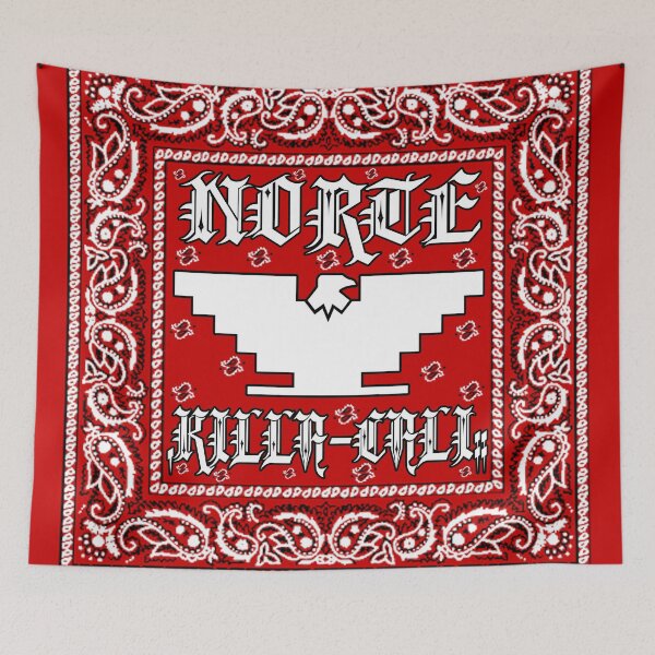 Item preview, Norte Killa-Cali (Red Bandanna Design)  designed and sold by NorteCali.