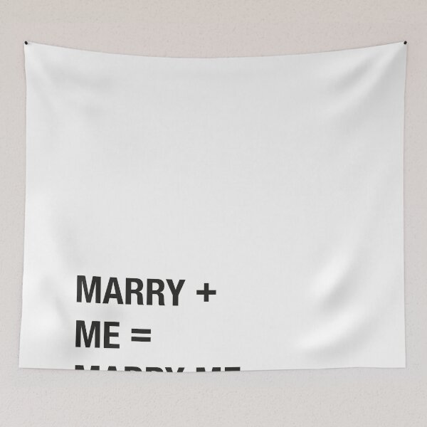 Item preview, Marry me designed and sold by Hell-Prints.