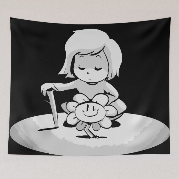 Item preview, Frisk and Flowey designed and sold by Biron.