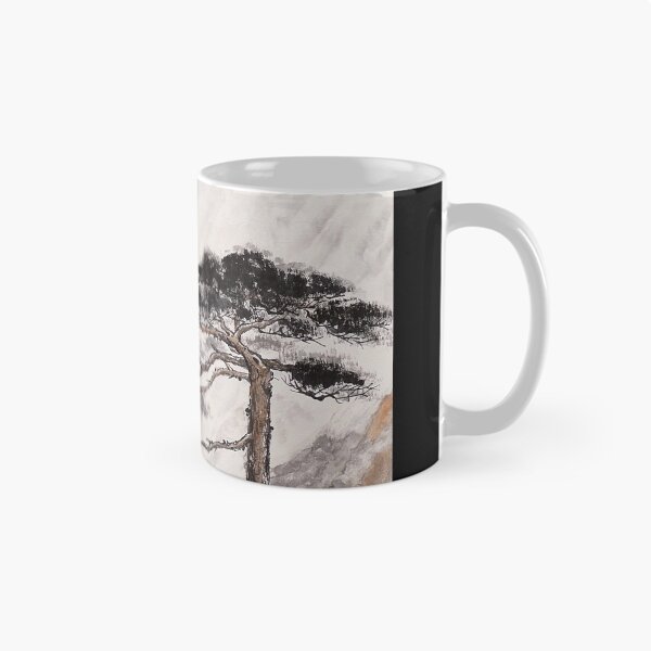 Item preview, Yellow Mountain in Rain designed and sold by Birgit Moldenhauer.