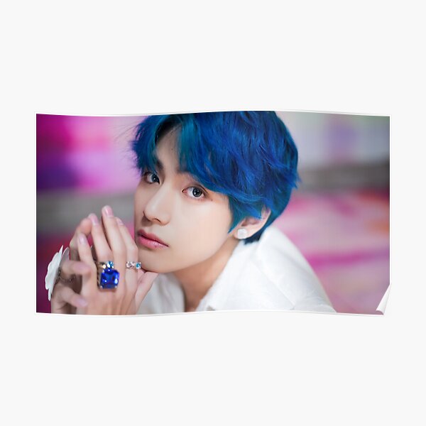 V Taehyung Bts Boy With Luv Poster For Sale By Kpopinfiresme