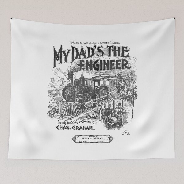 Item preview, My Dad's The Engineer designed and sold by rejon.