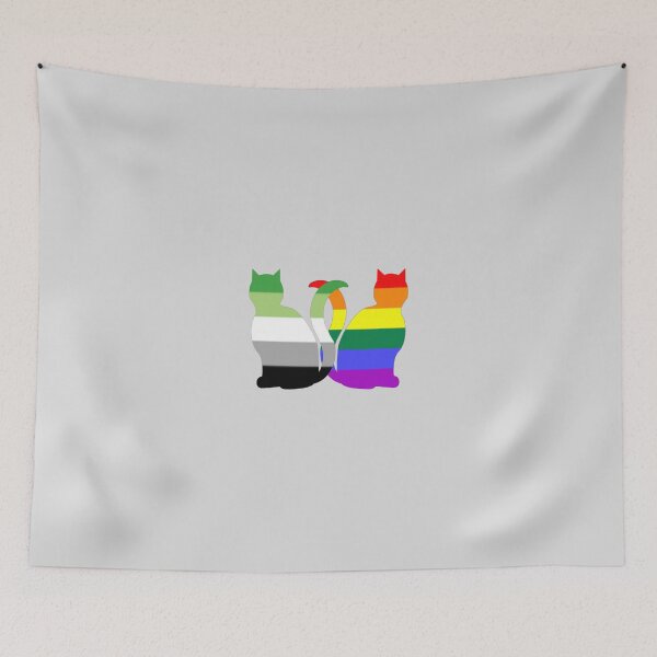 Item preview, Aro Gay Pride Cats designed and sold by shaneisadragon.