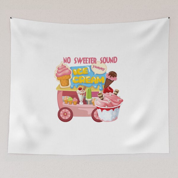Item preview, No Sweeter Sound Ice Cream Truck designed and sold by peacockcards.