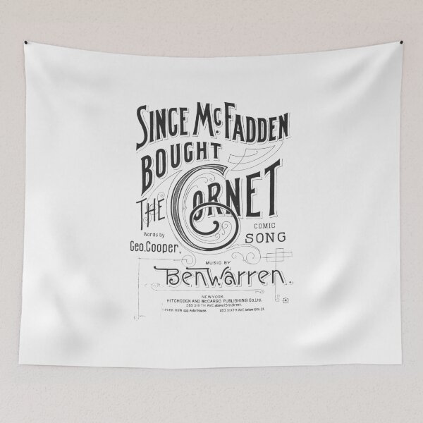 Item preview, Since McFadden Bought the Cornet designed and sold by rejon.