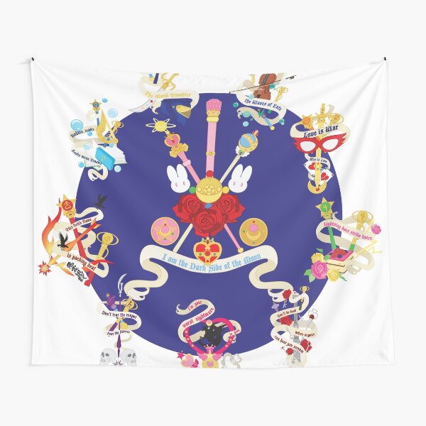 Sailor Senshi Banners 2 Tapestry