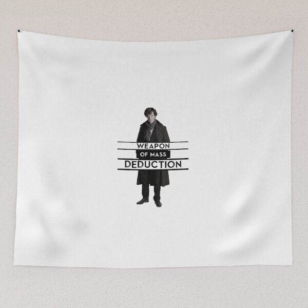 Item preview, Sherlock - Weapon of Mass Deduction designed and sold by izztoh.