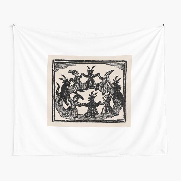 Witches Circle Dance Tapestry