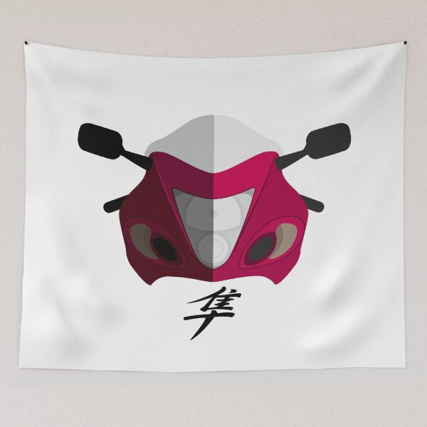 Item preview, Suzuki GSX-1300R Hayabusa - cherry red cerise /Marek/ designed and sold by agat-marek.