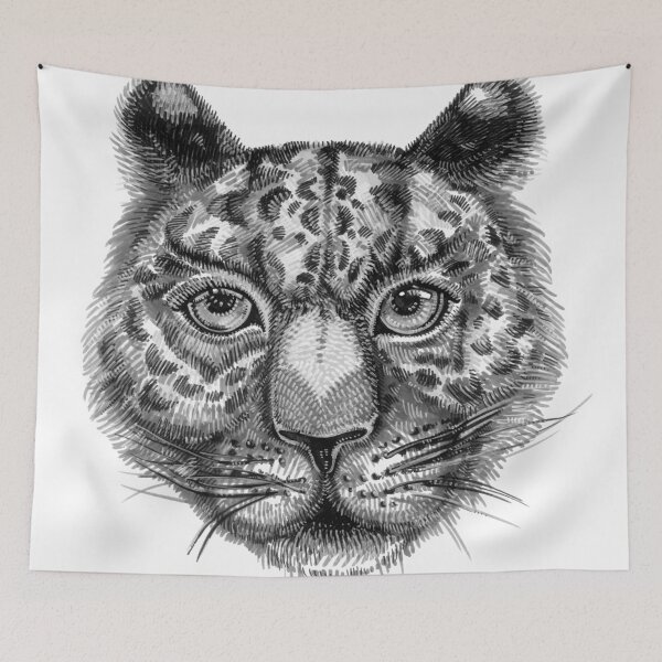 Item preview, Panthera pardus, Linnaeus bw designed and sold by lex-sky.
