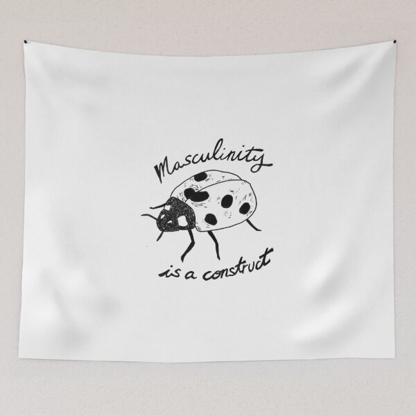 Item preview, Masculinity is a Construct B&W designed and sold by mothcutieshop.