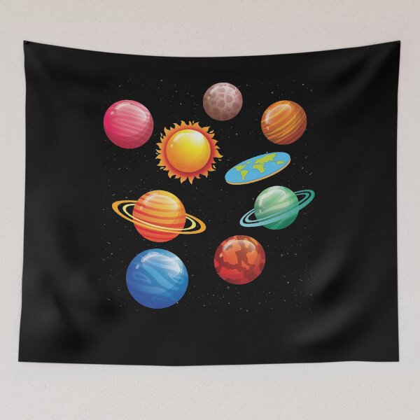 Item preview, Flat Earth Science Unproven Rotating Meme Gravity Planet designed and sold by DSWShirts.