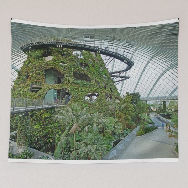 Item preview, Cloud Forest - Singapore Indoor Forest - Cloud Mountain designed and sold by UnitShifter.