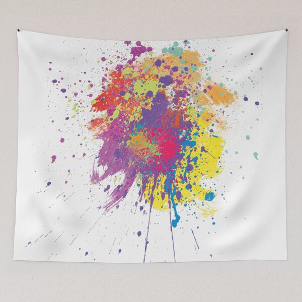 Item preview, Primary Paint Splash designed and sold by RIARTS.