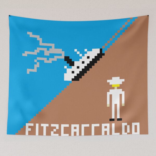 Item preview, Fitzcarraldo Pixel designed and sold by scribbledeath.