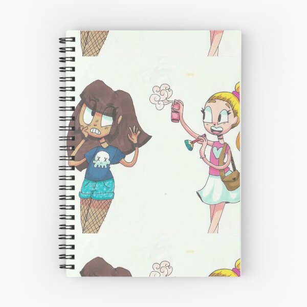 Item preview, 2 cartoon girls designed and sold by UnicornDaya.