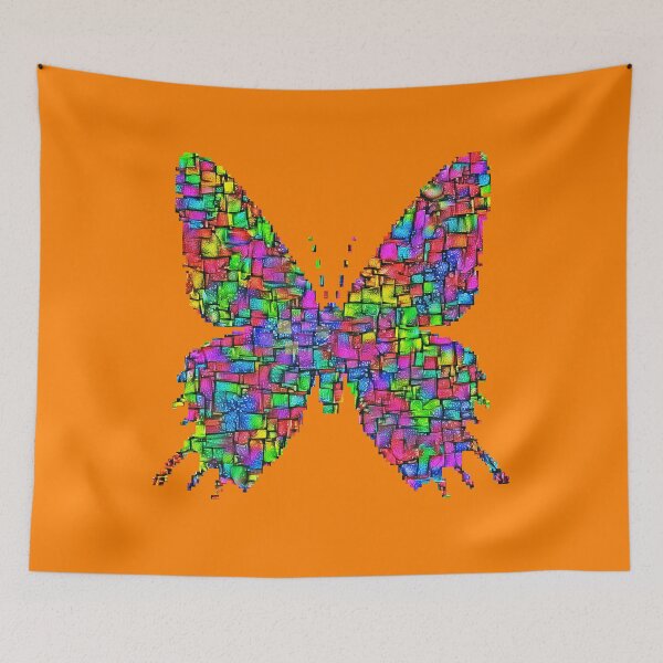 Item preview, Artificial neural style Simplex pixel Papilio Gloria butterfly designed and sold by blackhalt.