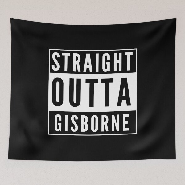 Item preview, Straight Outta Gisborne designed and sold by flylikeakiwinz.