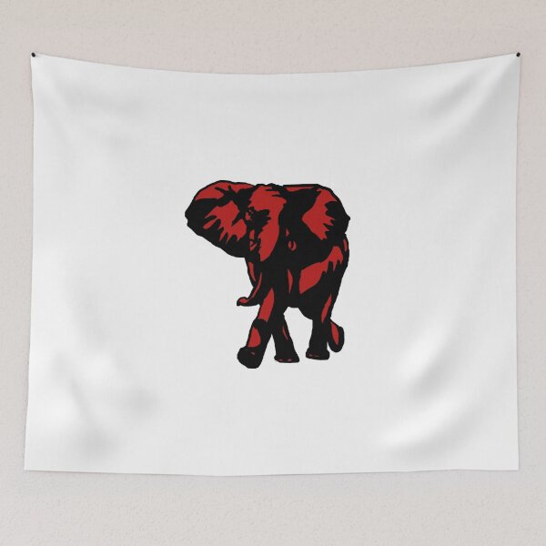Item preview, elephant-red designed and sold by SmoothSketcher.