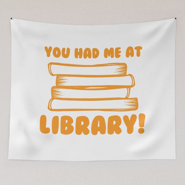 Item preview, You had me at LIBRARY! designed and sold by jazzydevil.