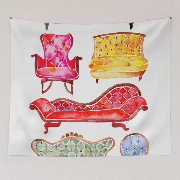 Item preview, Victorian Lounge – Rainbow Palette designed and sold by Cat Coquillette.