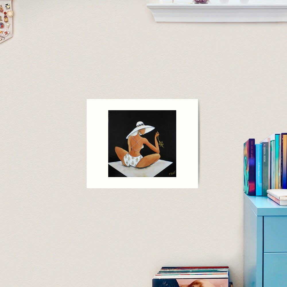 Lady Saint Art Print