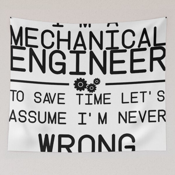 Item preview, I'm A Mechanical Engineer designed and sold by RedeemerOfSouls.