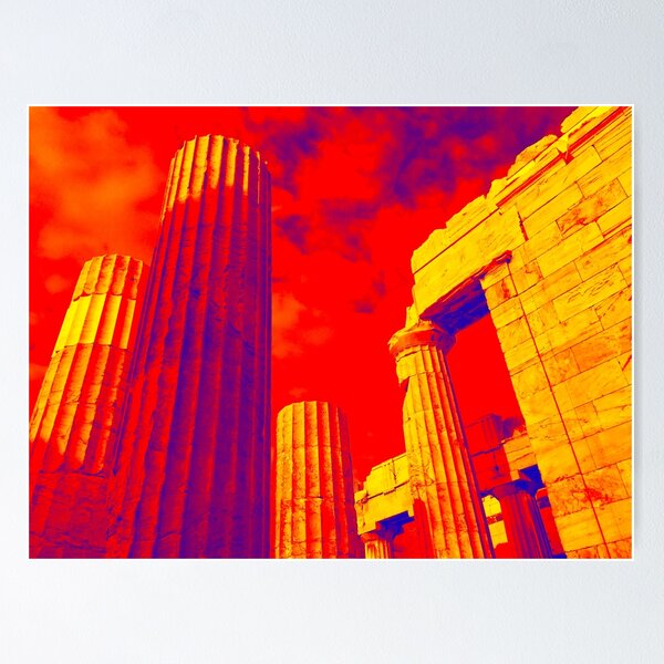 Item preview, Dramatic Greek Ruins designed and sold by AntiqueImages.