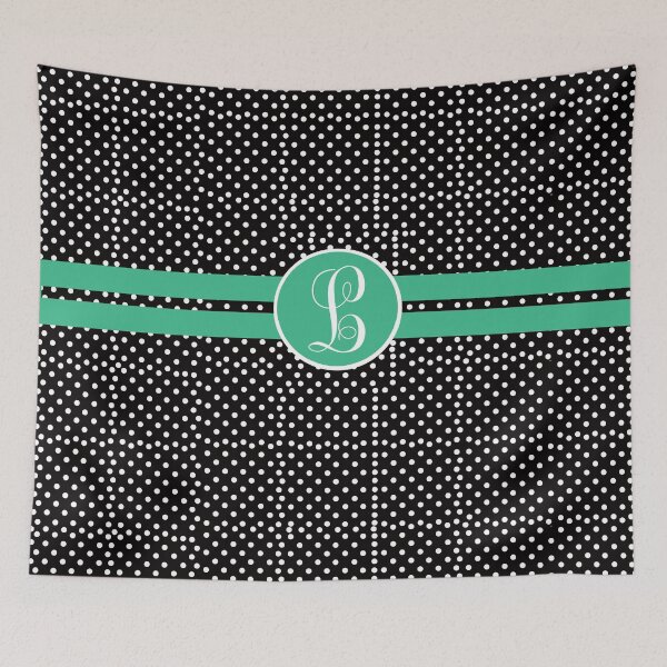 Item preview, L Polks Dot designed and sold by MonogramMonkey.