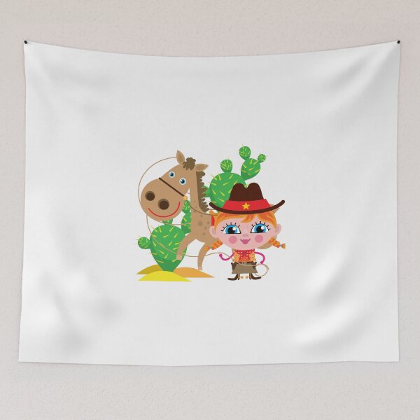 Item preview, Western Theme Cowgirl With Horse designed and sold by peacockcards.