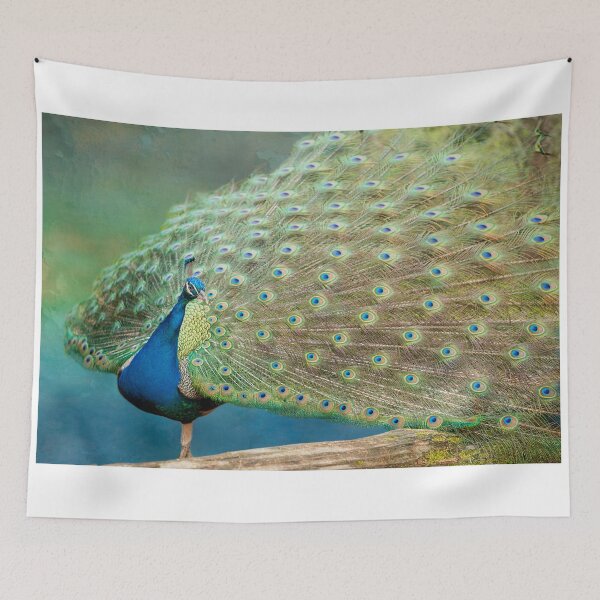 Item preview, Peacock in Early Spring designed and sold by Bonnie T.  Barry.