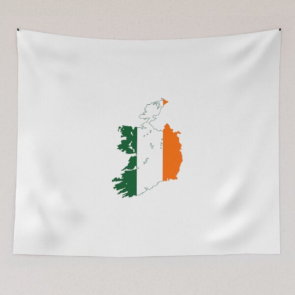 Item preview, Flag Map of Ireland designed and sold by abbeyz71.