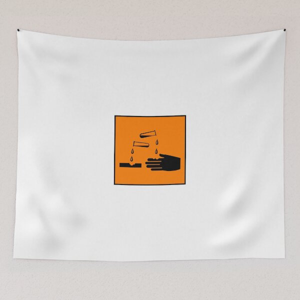 Item preview, Corrosive Substance symbol designed and sold by Technokrat.