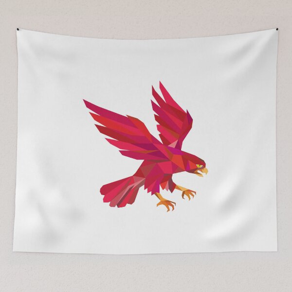 Item preview, Peregrine Falcon Swooping Low Polygon designed and sold by patrimonio.