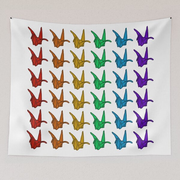 Item preview, Rainbow of Cranes designed and sold by Reitticus.