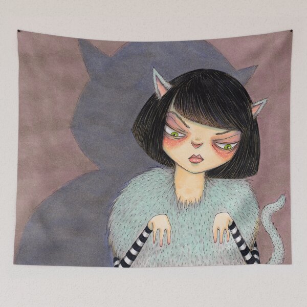 Item preview, Meow designed and sold by Tiffany Dow Thomas.