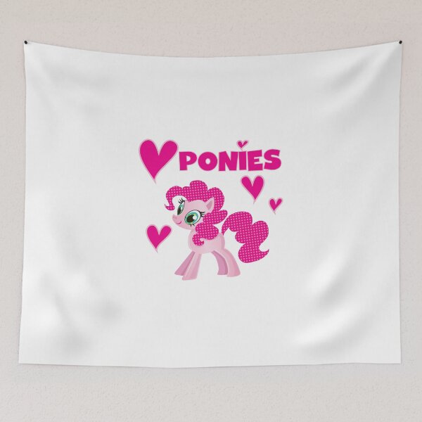 Item preview, Pretty Pink Pony I Love Ponies designed and sold by peacockcards.