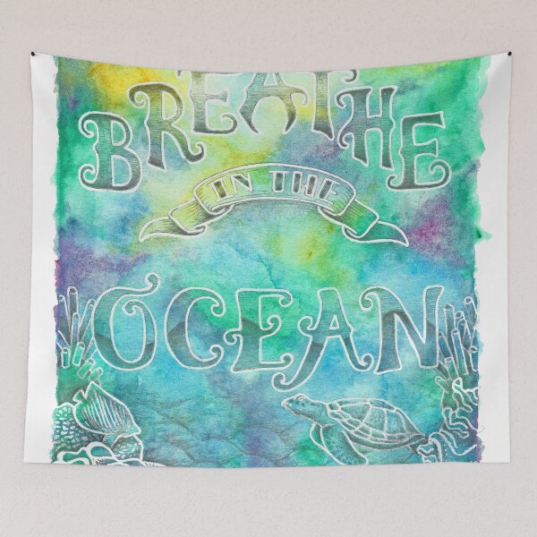 Item preview, Breathe In The Ocean designed and sold by Belladonna Raudvee.