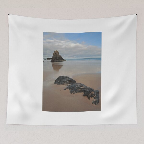 Item preview, Sea Stack and Jurassic looking Rock on Sango Bay designed and sold by Maria Gaellman.