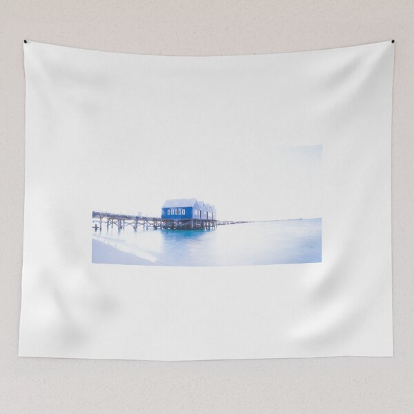 Item preview, Kleine, Blaue Hütte ... designed and sold by Angelika  Vogel.