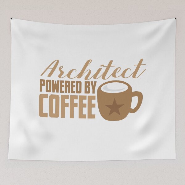 Item preview, Architect powered by coffee designed and sold by jazzydevil.