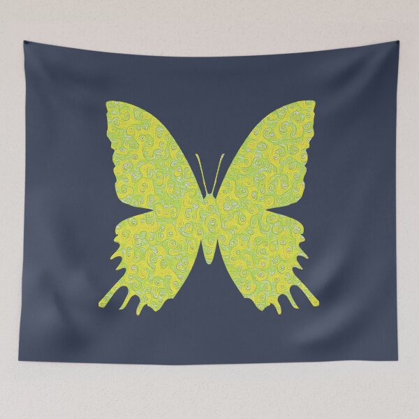 Item preview, #DeepDream Lemon Lime color Butterfly designed and sold by blackhalt.