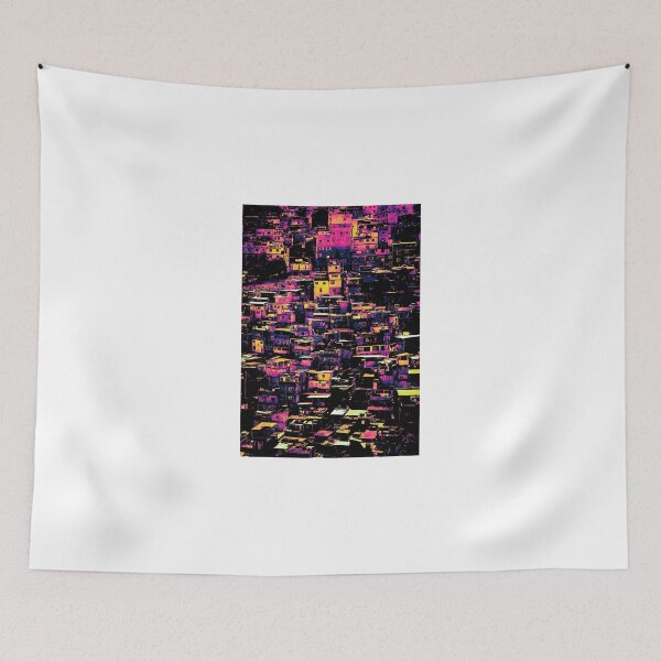 Item preview, Homes On A Hill Pop Art designed and sold by Phil Perkins.