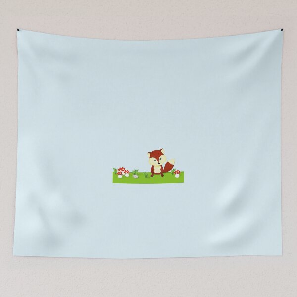 Item preview, Woodland Fox in Grass designed and sold by BeachBumFamily.