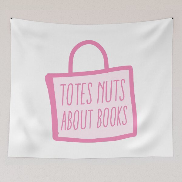 Item preview, totes nuts about books designed and sold by jazzydevil.