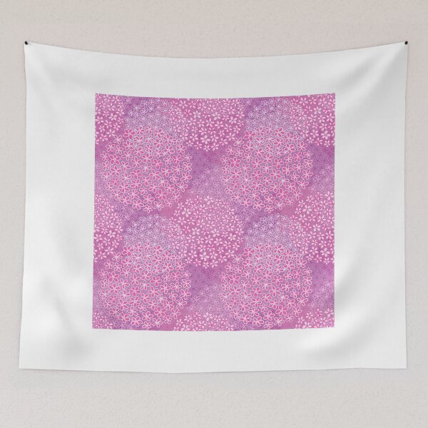 Item preview, Pink flowers pattern designed and sold by olgart.