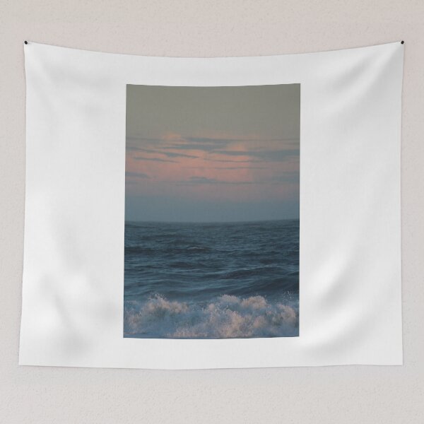 Item preview, Pink Sunset Waves Photograph designed and sold by KarenDinan.